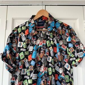 Scotch & Soda Japanese Graphic Men's Shirt